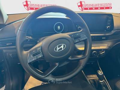 Hyundai i20 1.2 mpi Connectline 84cv mt Grigio usata Genova