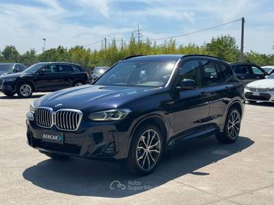 BMW X3 xdrive30i mhev 48V Msport auto Nero usata Verona