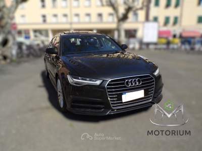 Audi A6 DEL 2016 187.000 KM218 CV Nero usata Livorno