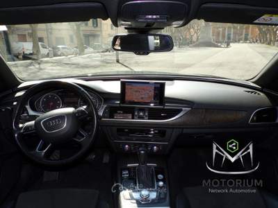 Audi A6 DEL 2016 187.000 KM218 CV Nero usata Livorno