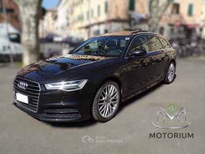 Audi A6 DEL 2016 187.000 KM218 CV Nero usata Livorno