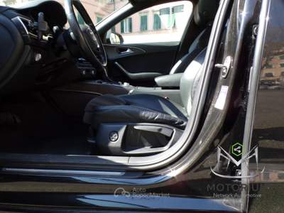Audi A6 DEL 2016 187.000 KM218 CV Nero usata Livorno