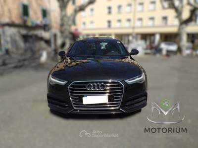 Audi A6 DEL 2016 187.000 KM218 CV Nero usata Livorno