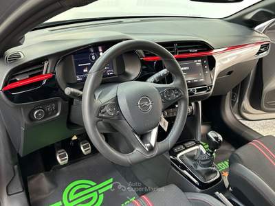 Opel Corsa-e Corsa 1.2 100cv UNIPROP.|360°|17' Argento usata Como