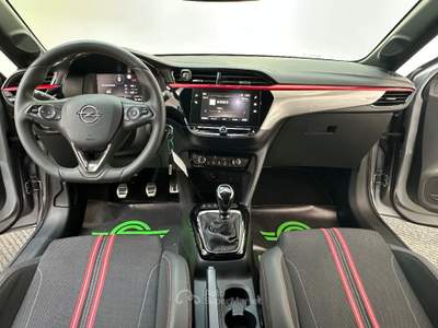 Opel Corsa-e Corsa 1.2 100cv UNIPROP.|360°|17' Argento usata Como