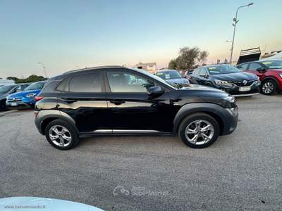 Hyundai Kona Kona 1.0 T-GDI Hybrid 48V iMT XLine Nero usata San Michele Salentino
