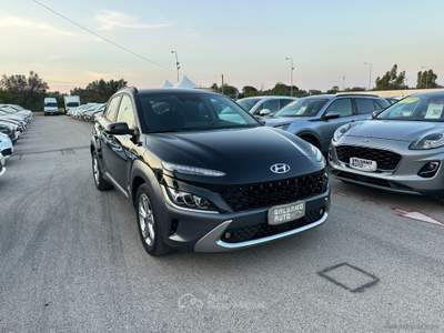 Hyundai Kona Kona 1.0 T-GDI Hybrid 48V iMT XLine Nero usata San Michele Salentino