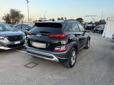Hyundai Kona Kona 1.0 T-GDI Hybrid 48V iMT XLine Nero usata San Michele Salentino