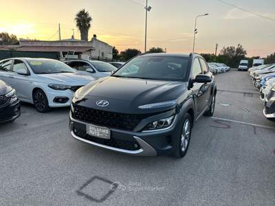Hyundai Kona Kona 1.0 T-GDI Hybrid 48V iMT XLine Nero usata San Michele Salentino