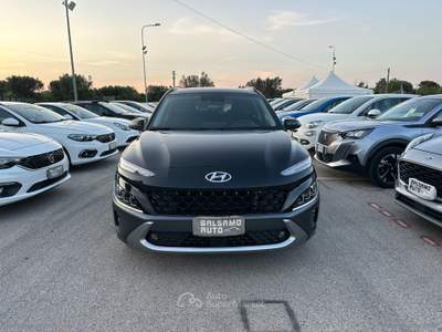 Hyundai Kona Kona 1.0 T-GDI Hybrid 48V iMT XLine Nero usata San Michele Salentino