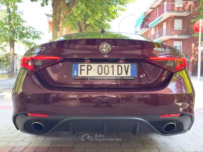 Alfa Romeo Giulia Giulia 2.0 T. Veloce Q4 280 CV AWD, Unico Proprietario Rosso usata Cinisello Balsamo