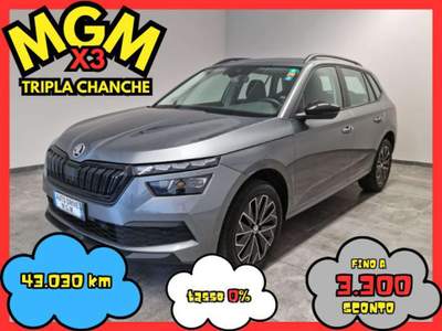 Skoda Kamiq 1.5 TSI ACT DSG Black Dots Grigio usata Erba