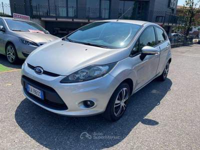 Ford Fiesta Fiesta VI 2008 5p 1.4 tdci Argento usata Urgnano