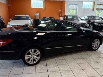 Mercedes-Benz Classe E CGI Cabrio BlueEFFICIENCY Executive Nero usata Marmirolo