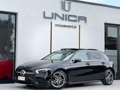 Mercedes-Benz Classe A d 116 CV AMG Premium PLUS TETTO ITALIANA Nero usata Pomigliano d'Arco