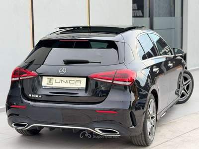 Mercedes-Benz Classe A d 116 CV AMG Premium PLUS TETTO ITALIANA Nero usata Pomigliano d'Arco