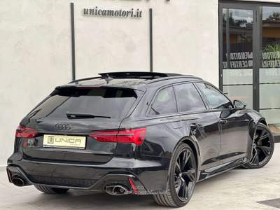 Audi RS 6 AVANT 4.0 600 CV mhev QUATTRO TIPTRONIC CARBOCERAM Nero usata Pomigliano d'Arco