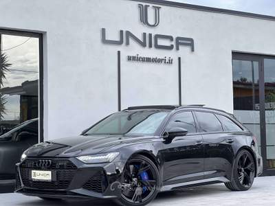 Audi RS 6 AVANT 4.0 600 CV mhev QUATTRO TIPTRONIC CARBOCERAM Nero usata Pomigliano d'Arco