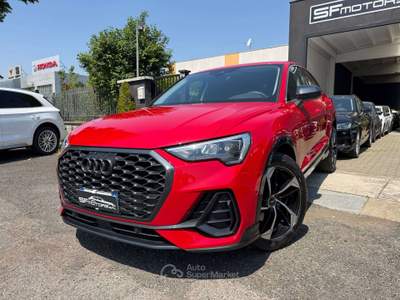 Audi Q3 Q3 I 2019 Sportback Sportback 35 2.0 tdi S line edition s-tronic Rosso usata Alessandria