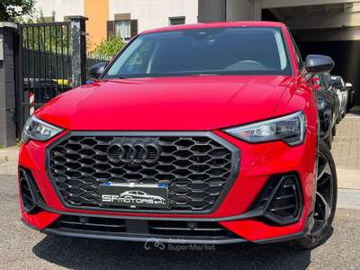 Audi Q3 Q3 I 2019 Sportback Sportback 35 2.0 tdi S line edition s-tronic Rosso usata Alessandria