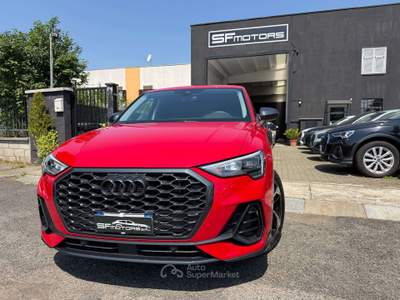 Audi Q3 Q3 I 2019 Sportback Sportback 35 2.0 tdi S line edition s-tronic Rosso usata Alessandria