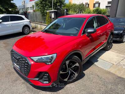 Audi Q3 Q3 I 2019 Sportback Sportback 35 2.0 tdi S line edition s-tronic Rosso usata Alessandria