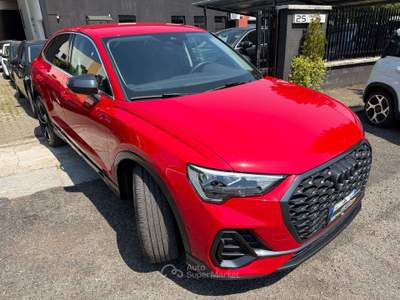 Audi Q3 Q3 I 2019 Sportback Sportback 35 2.0 tdi S line edition s-tronic Rosso usata Alessandria