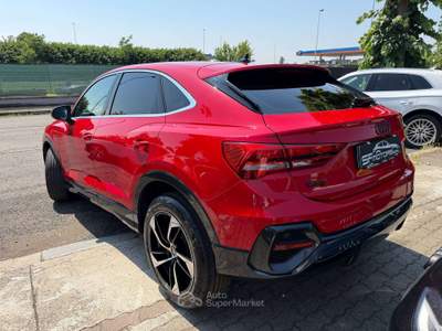 Audi Q3 Q3 I 2019 Sportback Sportback 35 2.0 tdi S line edition s-tronic Rosso usata Alessandria
