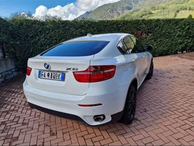 BMW X6 Bmw x6 e71 Bianco usata San lucido