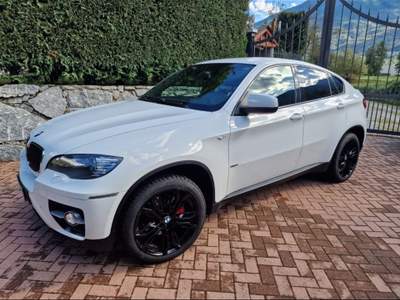BMW X6 Bmw x6 e71 Bianco usata San lucido