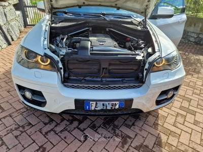 BMW X6 Bmw x6 e71 Bianco usata San lucido