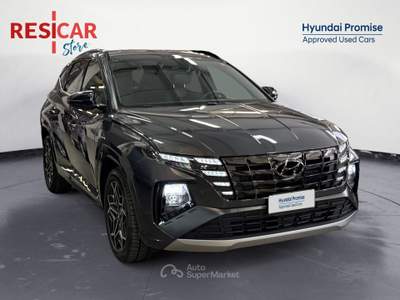 Hyundai Tucson Tucson 1.6 hev nline 2wd auto iva esposta Grigio usata Alessandria