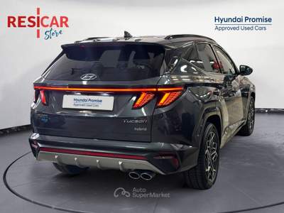 Hyundai Tucson Tucson 1.6 hev nline 2wd auto iva esposta Grigio usata Alessandria