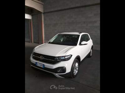 Volkswagen T-Cross  - t-cross 1.0 tsi style 110cv dsg Bianco usata Piacenza
