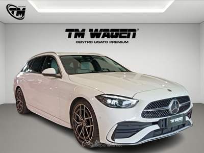 Mercedes-Benz Classe C Classe c (w/s206) - c 220 d mild hybrid s.w. premium Bianco usata Firenze