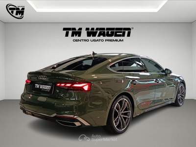 Audi A5  - a5 spb 40 tdi quattro s tronic s line edition Verde usata Firenze