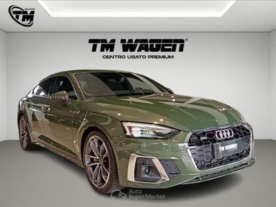 Audi A5  - a5 spb 40 tdi quattro s tronic s line edition Verde usata Firenze