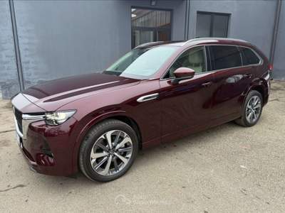 Mazda CX-80  -  3.3 m-hybrid boost takumi plus auto Rosso usata Piacenza