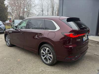 Mazda CX-80  -  3.3 m-hybrid boost takumi plus auto Rosso usata Piacenza