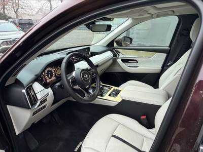 Mazda CX-80  -  3.3 m-hybrid boost takumi plus auto Rosso usata Piacenza