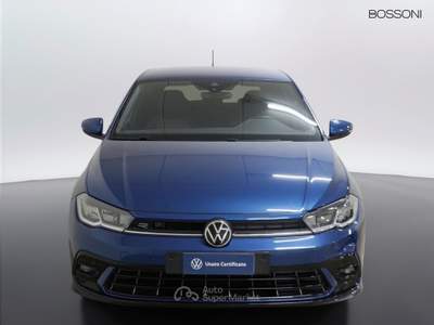 Volkswagen Polo 1.0 tsi 95cv r line Blu/Azzurro usata Orzinuovi