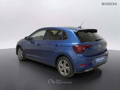 Volkswagen Polo 1.0 tsi 95cv r line Blu/Azzurro usata Orzinuovi