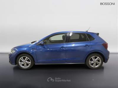 Volkswagen Polo 1.0 tsi 95cv r line Blu/Azzurro usata Orzinuovi