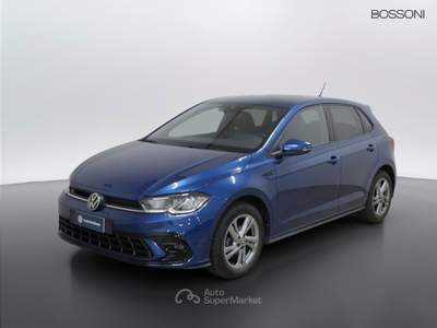 Volkswagen Polo 1.0 tsi 95cv r line Blu/Azzurro usata Orzinuovi