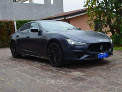 Maserati Ghibli Maserati Ghibli III 2021 Ghibli 3.8 V8 Trofeo 580cv rwd auto Blu/Azzurro usata Marcallo con Casone