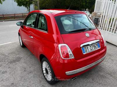 Fiat 500 500 1.2 Lounge DUALOGIC Rosso usata Cava de' Tirreni