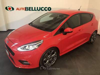 Ford Fiesta 1.0 Ecob. Hybrid 125 5p. ST-Line Rosso usata Casalserugo
