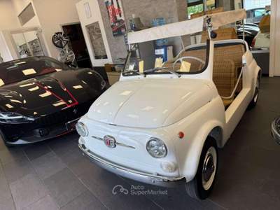 Fiat 500 SPIAGGINA JOLLY 1960 TARGHE NERE ORIGINALI Bianco usata Verona