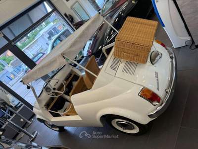 Fiat 500 SPIAGGINA JOLLY 1960 TARGHE NERE ORIGINALI Bianco usata Verona