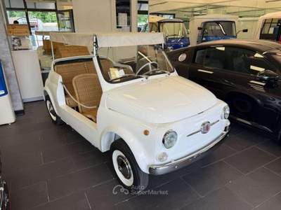 Fiat 500 SPIAGGINA JOLLY 1960 TARGHE NERE ORIGINALI Bianco usata Verona